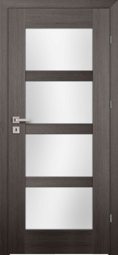 Monaco M4 (M4/D, Graphite, glass  White matt toughened safety glass Lakmat (I))