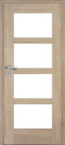Monaco M4 (M4/D, , glass  White matt toughened safety glass Lakmat (I))