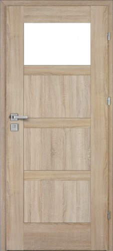 Monaco M4 (M4/L, , glass  White matt toughened safety glass Lakmat (I))