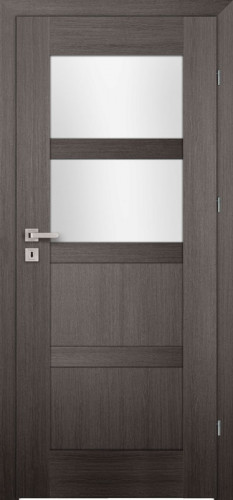Monaco M4 (M4/R, Graphite, glass  White matt toughened safety glass Lakmat (I))