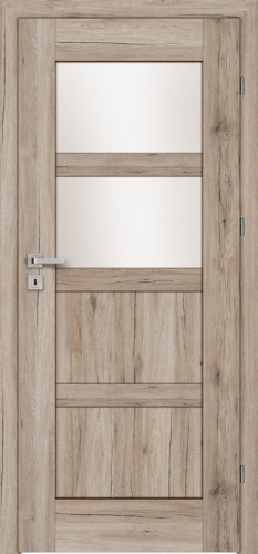 Monaco M4 (M4/R, Pinia, glass  White matt toughened safety glass Lakmat (I))