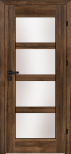 Monaco M4 (M4/D, Dado, glass  White matt toughened safety glass Lakmat (I))