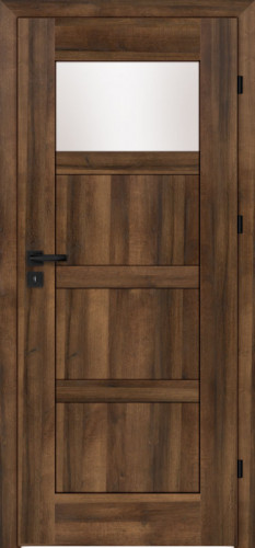 Monaco M4 (M4/L, Dado, glass  White matt toughened safety glass Lakmat (I))