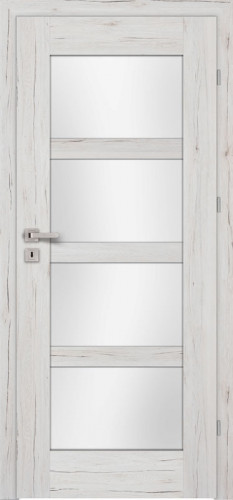 Monaco M4 (M4/D, , glass  White matt toughened safety glass Lakmat (I))