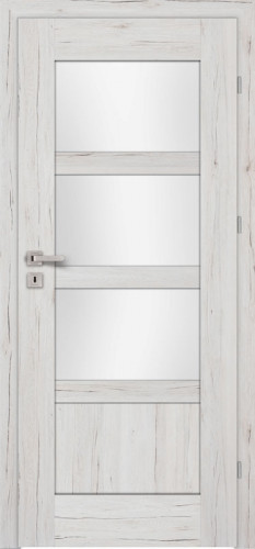 Monaco M4 (M4/S, , glass  White matt toughened safety glass Lakmat (I))
