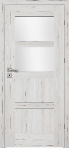 Monaco M4 (M4/R, , glass  White matt toughened safety glass Lakmat (I))