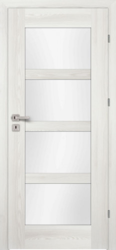 Monaco M4 (M4/D, , glass  White matt toughened safety glass Lakmat (I))