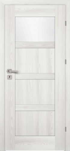 Monaco M4 (M4/L, , glass  White matt toughened safety glass Lakmat (I))