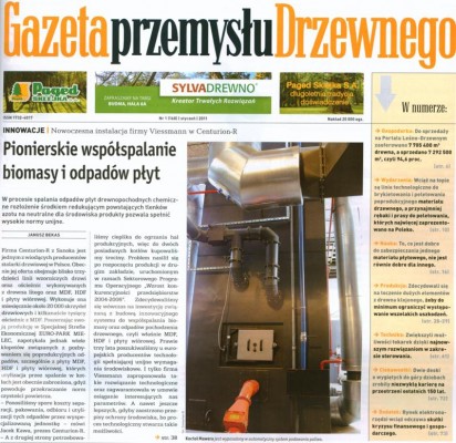 Pionierskie współspalanie biomasy i odpadów płyt