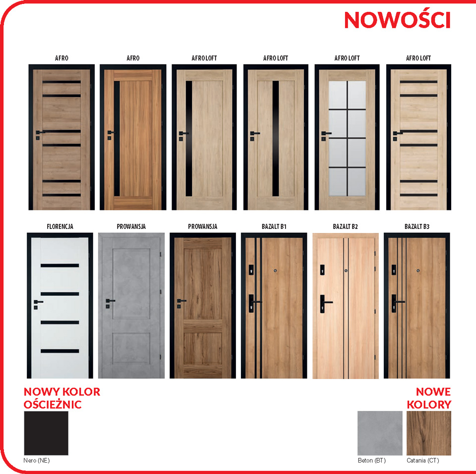 Nowości Katalog Drzwi 2019 ed2